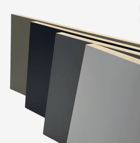 Modern anti-fingerprint matte charcoal cabinet swatch